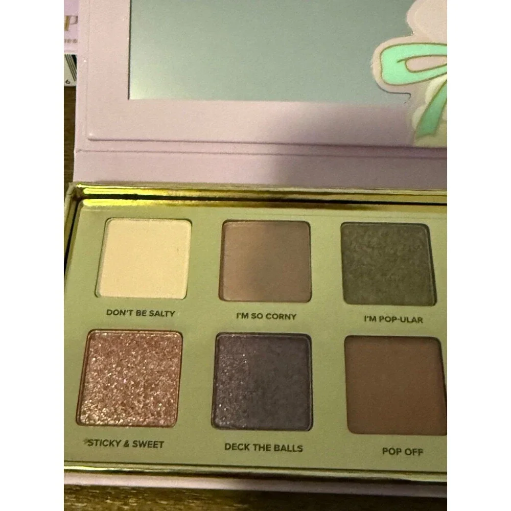 NIB Too Faced Popcorn Balls eyeshadow palette matte shimmer